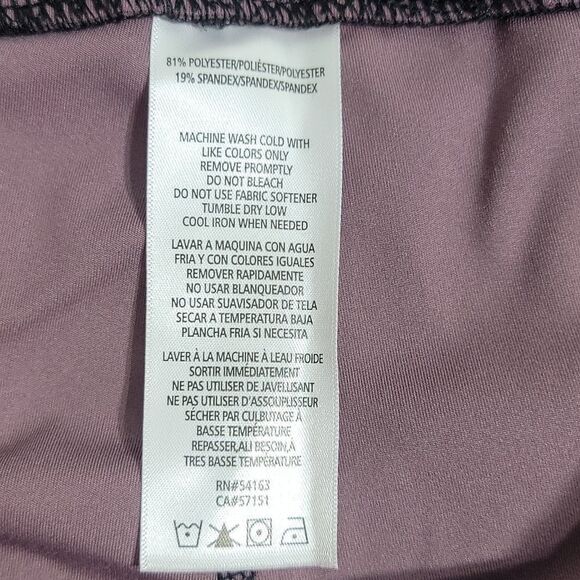 Calvin Klein Performance High Waisted 7/8 Length Animal Plus Size 3XL Beautiful - Picture 6 of 7